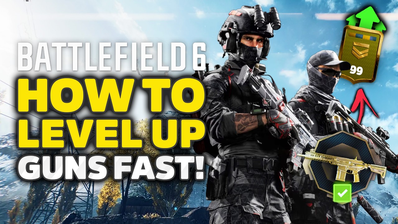 Battlefield 6: Как быстро повысить уровень (Руководство по лучшему оружейному опыту)