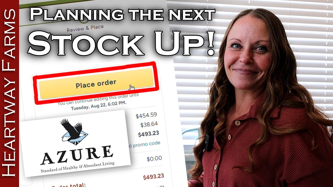 Shop with me at Azure Standard! Online ordering walk-through and TIPS | Heartway Farms