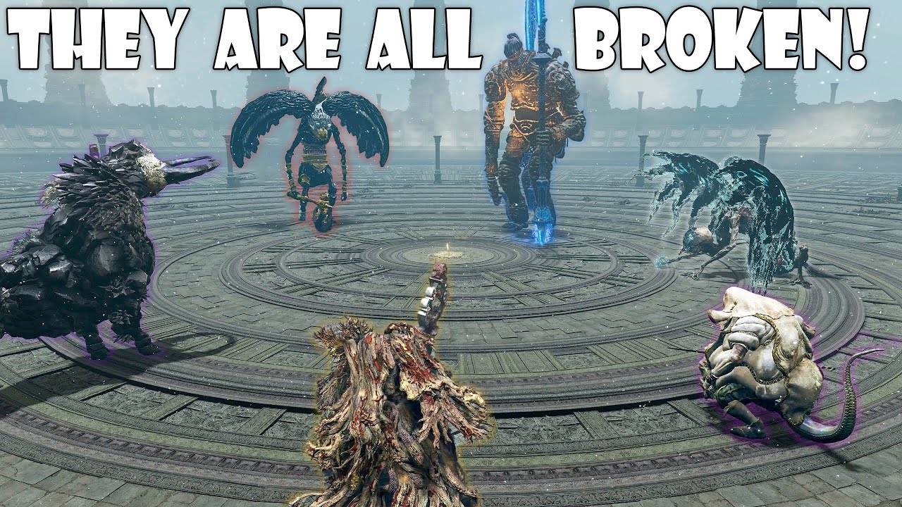The DEFINITIVE Battle Royale of BROKEN Bosses - Elden Ring