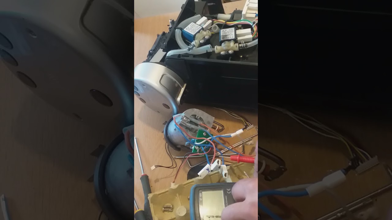 Repair Nespresso Zenius 9737 (4/5 ), red light, valve, solenoid, thermal fuse, thermoblock