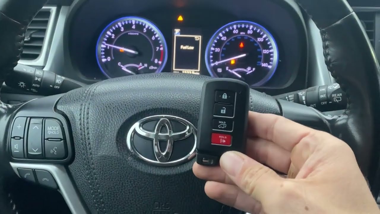 2018 Toyota Highlander All Smart Keys Lost using Autel IM608 Pro2 and APB112