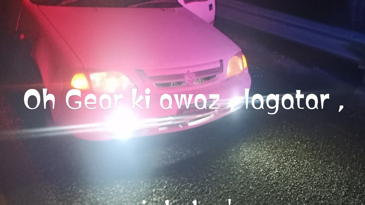 noisy gear in cold start /early morning /70-90 percent chances of recovery by this @muhammadalibalka