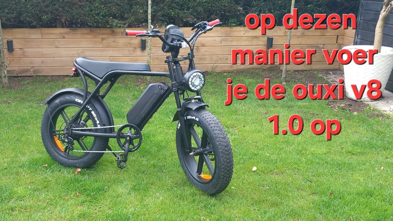 op deze manier voer je de ouxi v8 1.0 op ( slecht nieuws aan einde van de video )
