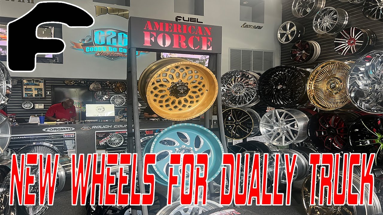 FORGIATO WHEELS FOR 2023 GMC SIERRA 3500 DENALI DUALLY TRUCK | COAST TO COAST CUSTOMS | VLOG