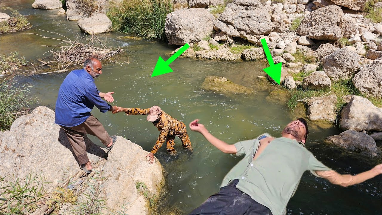 Hassan and the police chasing Reza… The moment everything changed! 🚨😨🕵️‍♂️