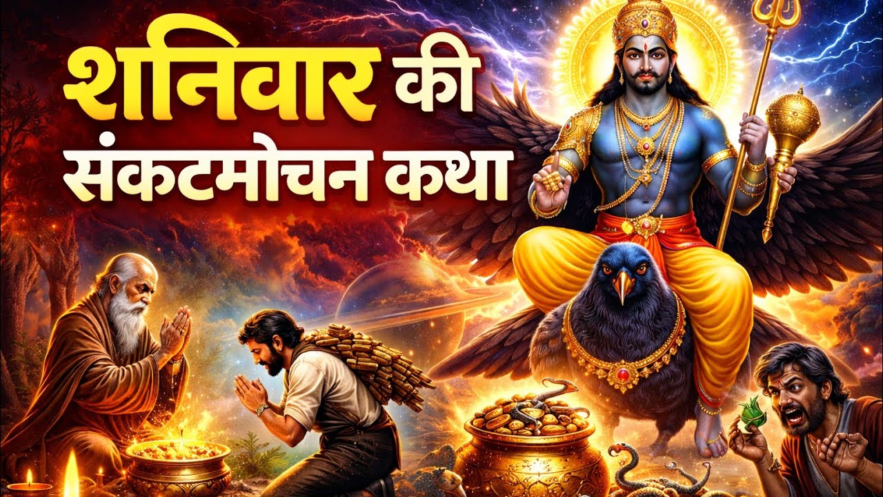 सिर्फ 1 बार सुनें शनिवार की संकटमोचन कथा | जीवन के दुख और संकट दूर  #bhaktivideo #सनातनधर्म #शनिदेव 