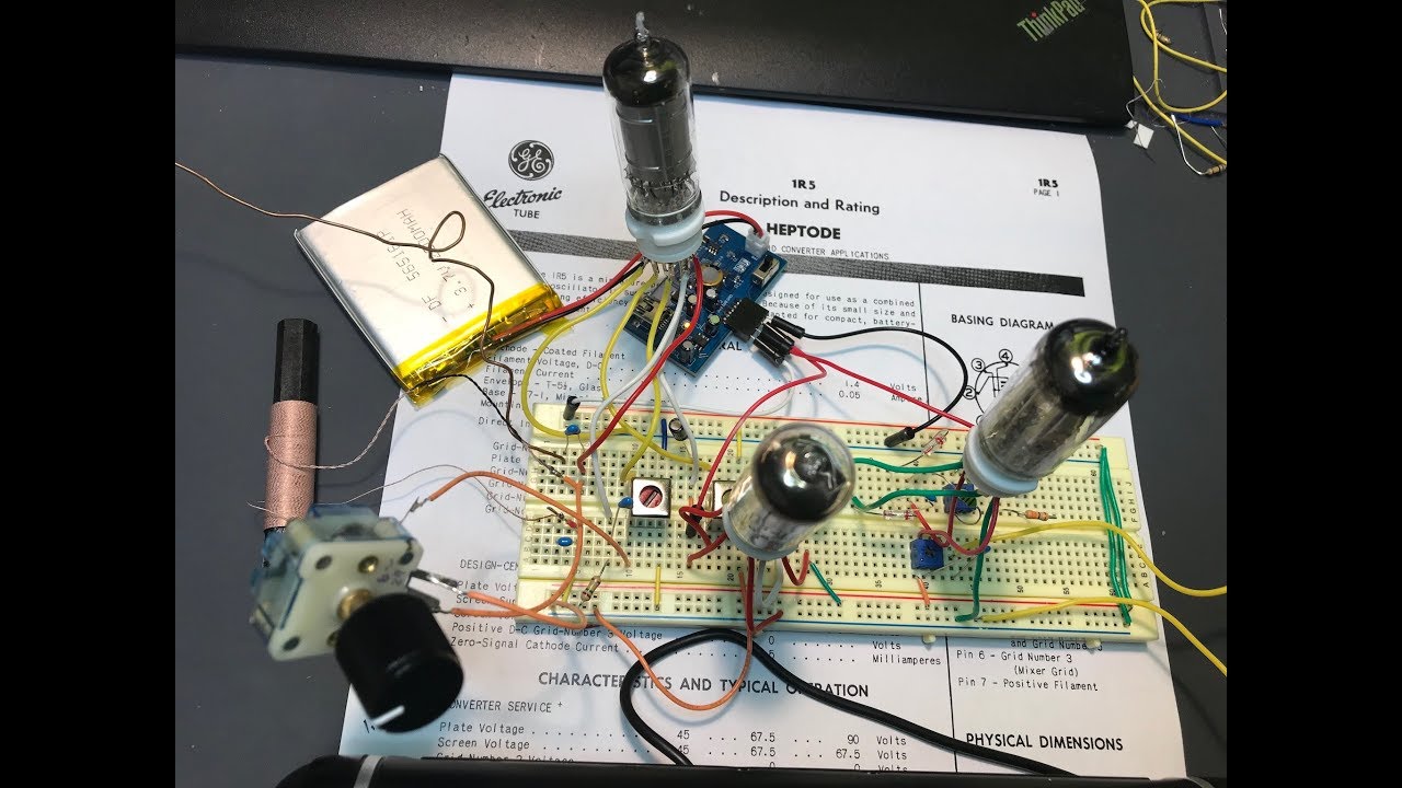 3-tube superheterodyne receiver