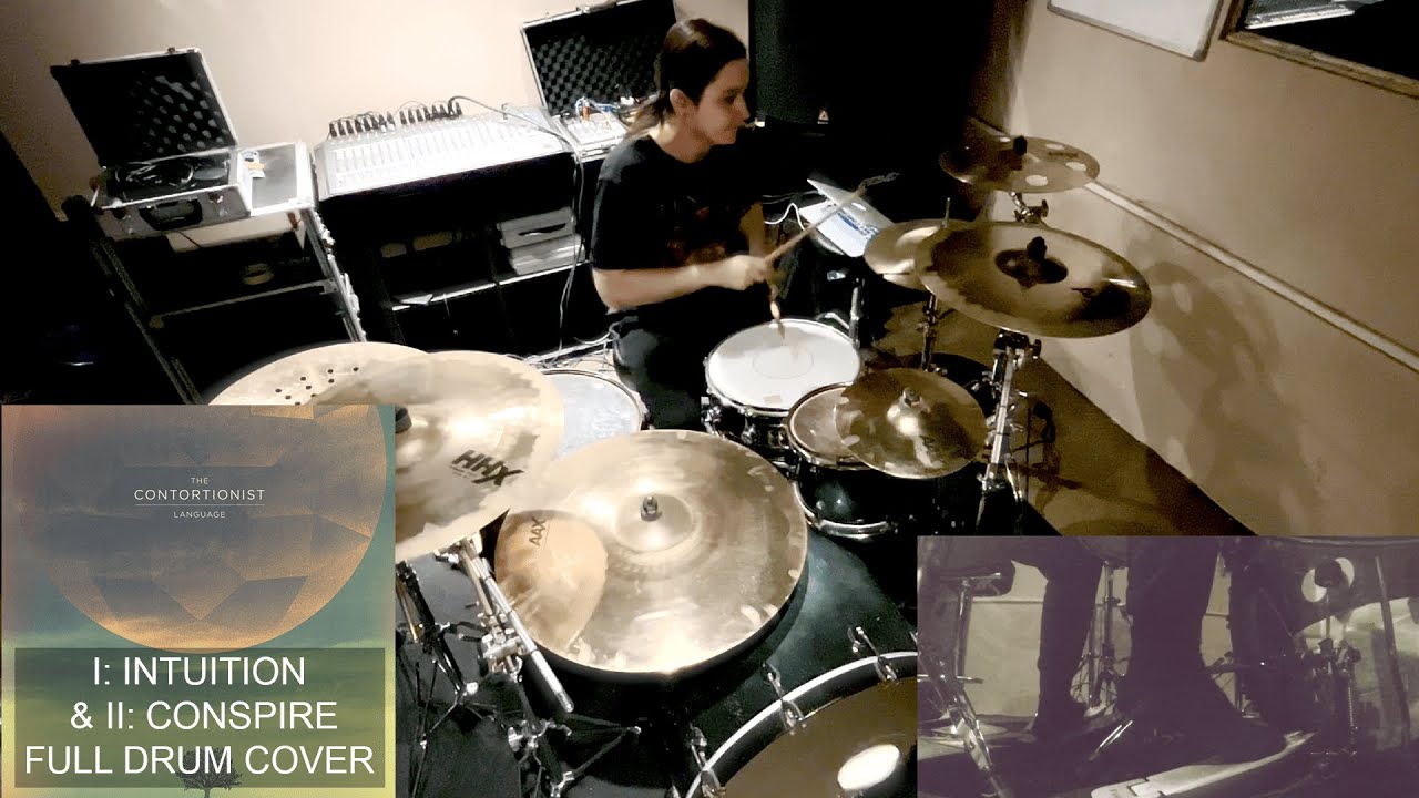 &lsquo;Intuition&rsquo; & &lsquo;Conspire&rsquo; by The Contortionist (Full Drum Cover) [4K/60fps]