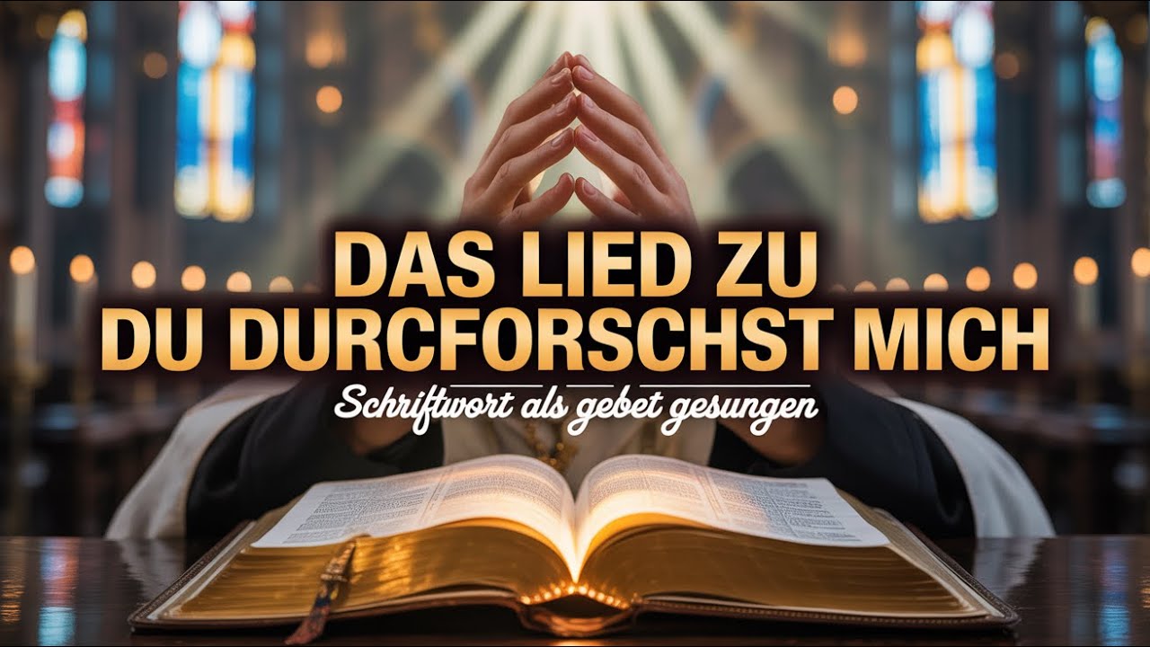🕊️✨ Das Lied zu Du Durchforschst Mich: Schriftwort als Gebet gesungen 🙏
