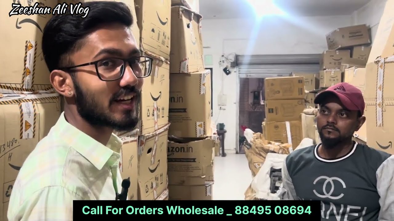 Bhiwandi warehouse wholesale! Cheapest Wholesale Market in India! #zeeshanalivlog #amazonwholesale