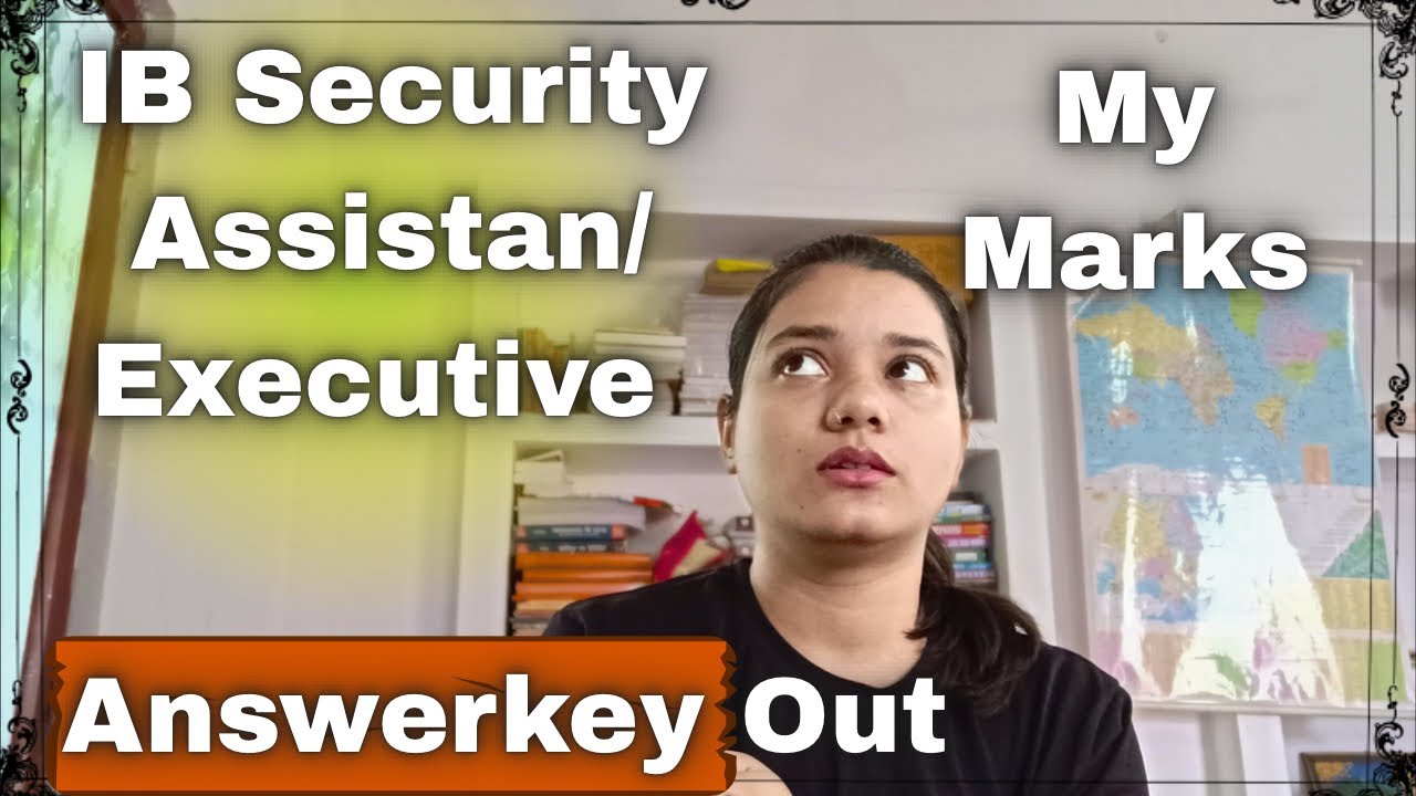 IB Security 🔥Assistant/Executive 📚Answer Key Out🔥 #yt #youtube #youtube #ssc #ib