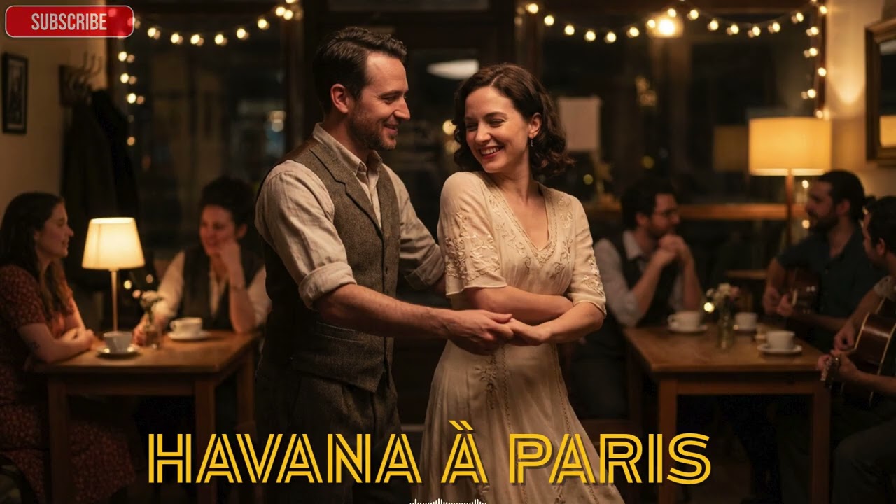 Classic Havana to Paris Jazz Café 🎶 | Timeless Cuban–French Fusion