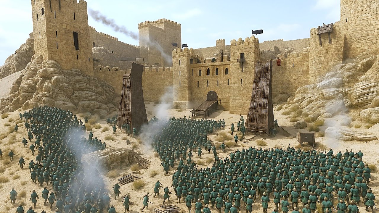 Can 500 Imperial Legionaries Survive a 5,000 Nomads Siege? | Mount & Blade 2 Bannerlord