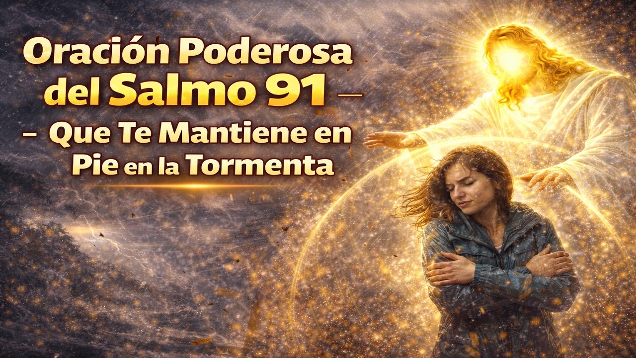 ORACIÓN PODEROSA DEL SALMO 91 — QUE TE MANTIENE EN PIE EN LA TORMENTA 🕊️