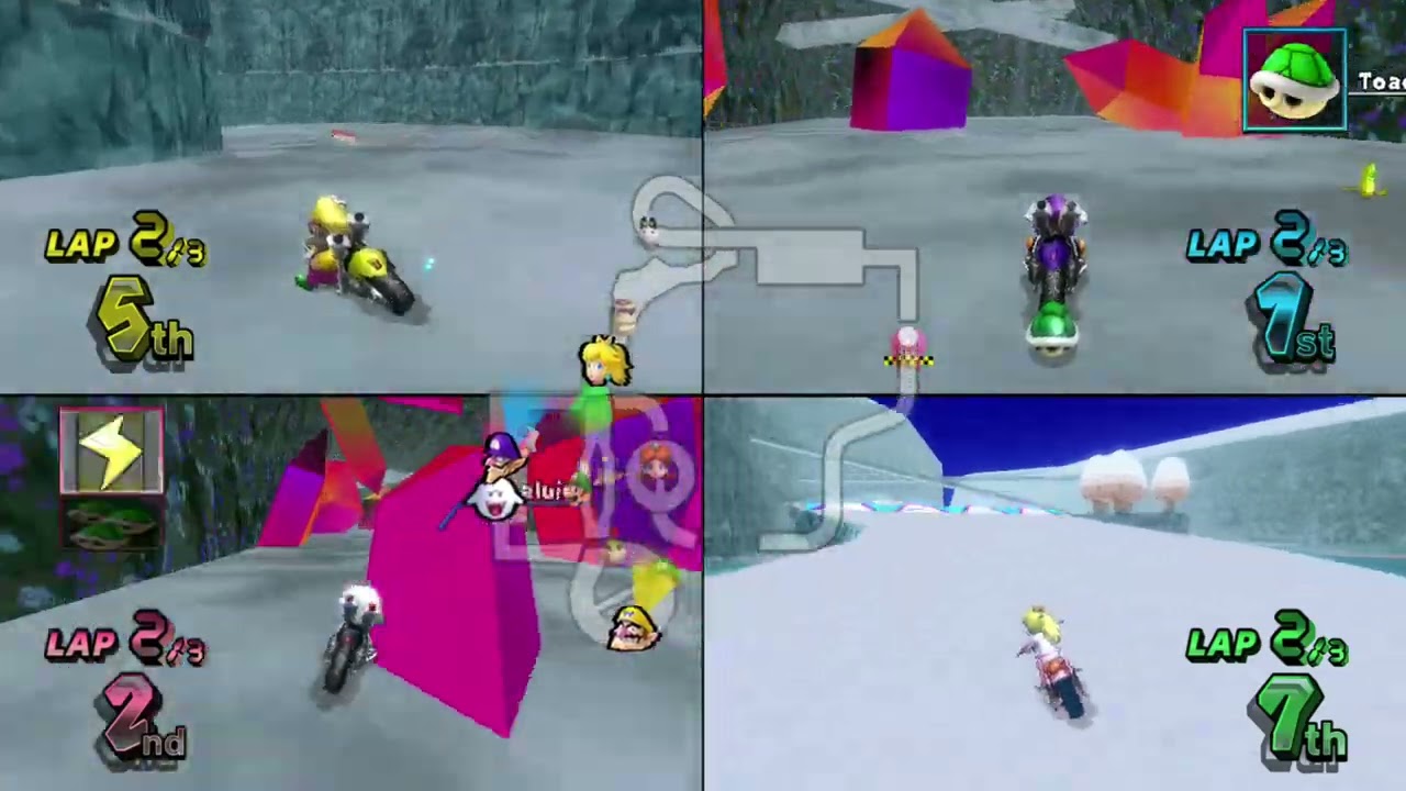 Mario Kart Wii Custom Tracks ✦ 4 Players #468