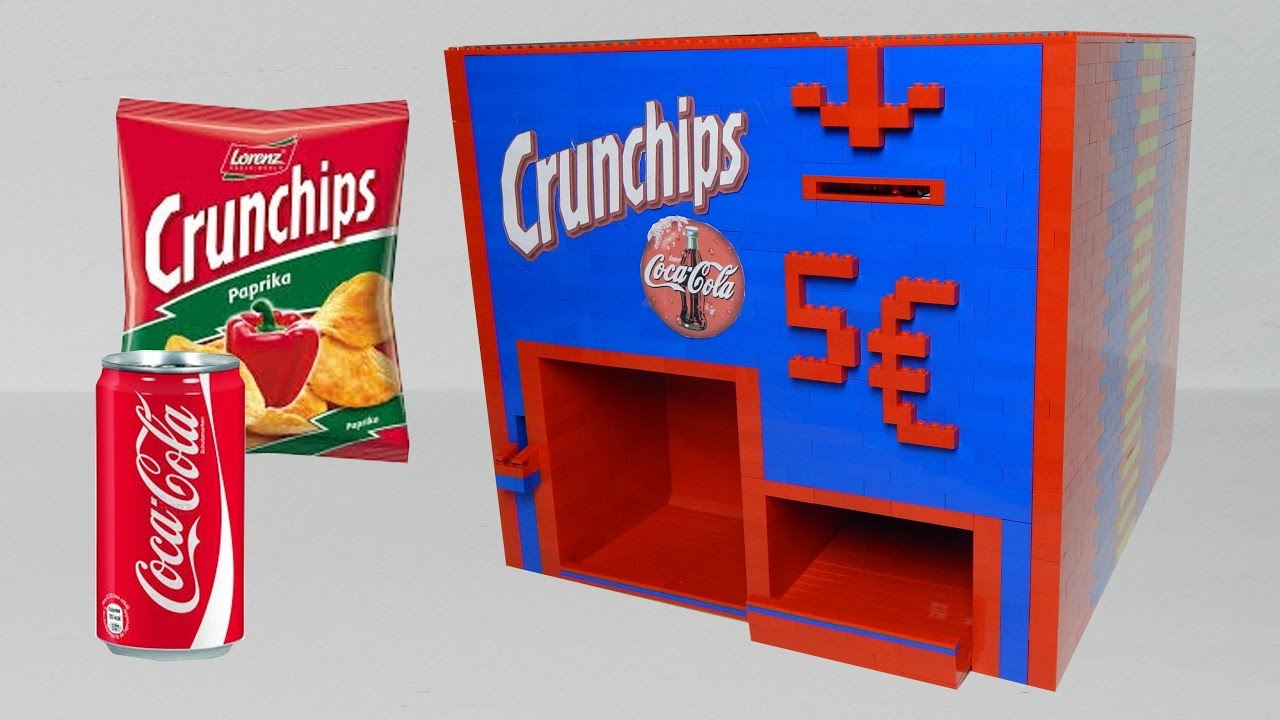 LEGO EV3 Snack Machine V2 [Chips & Cola]