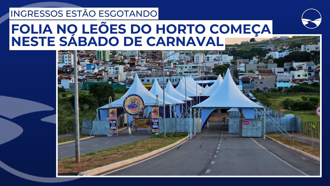 Folia no Leões do Horto começa neste sábado de Carnaval; ingressos estão esgotando