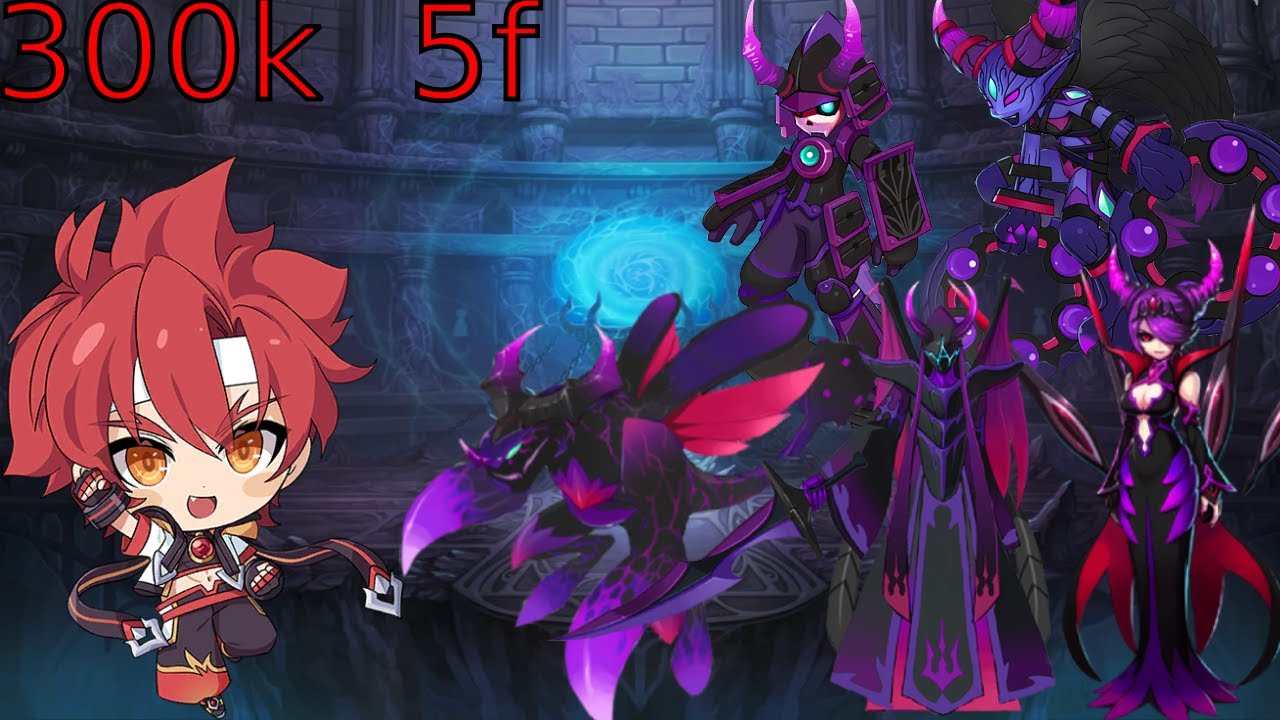 Jin 300k - Tower of Disappearance (ToD) 1~5 - Grand Chase Classic