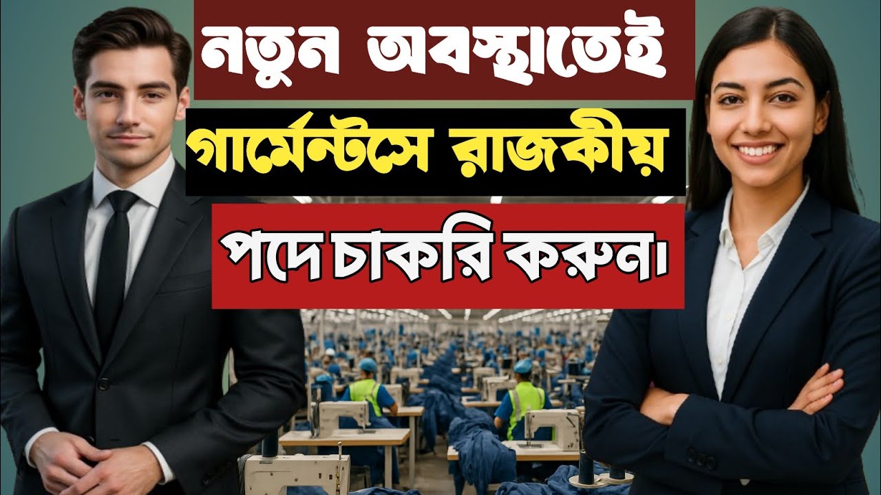 নতুনদের গার্মেন্টসে ভালো চাকরি পাওয়ার কার্যকরী উপায়।Notun Obostai Garments a Vlo Chakri Paoar Upai