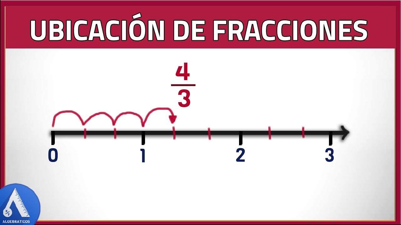 UBICACIÓN de FRACCIONES en una Recta Numérica - Super facil (Para principiantes)