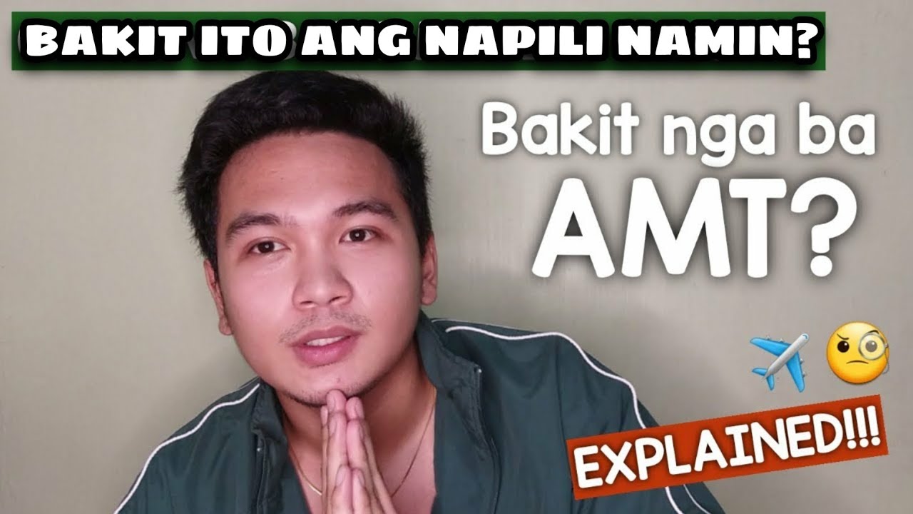 ANO NGA BA ANG AMT? BAKIT NGA BA AMT ANG NAPILI NAMIN? | Philsca Fab | Arvin Kenneth