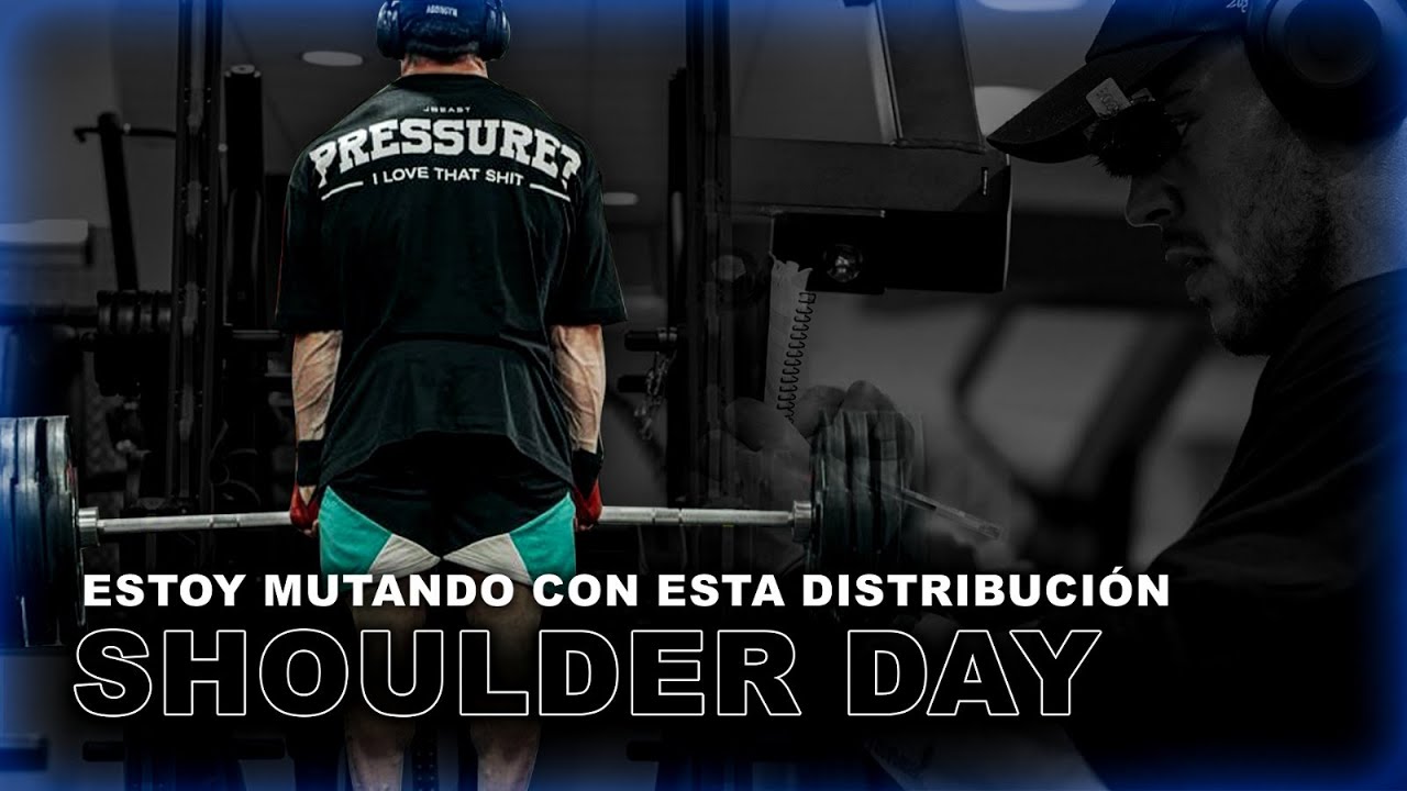 ESTOY MUTANDO CON ESTA DISTRIBUCIÓN DE ENTRENO + SHOULDER DAY ( detallado ) | JOSEMA__BEAST IFBBPRO
