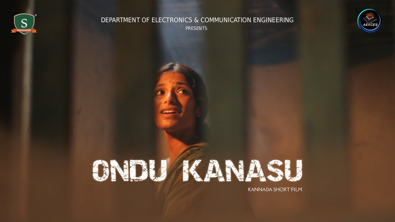 ONDU KANASU || SINCHANA RUNNERUP ||KANNADA SHORT FILM || SAHYADRI ||
