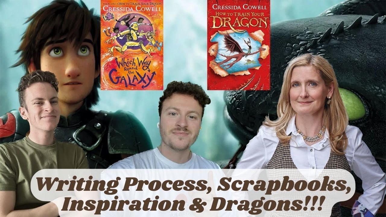 Interviewing Cressida Cowell, Author of How to Train Your Dragon, Which Way to Anywhere and MORE...