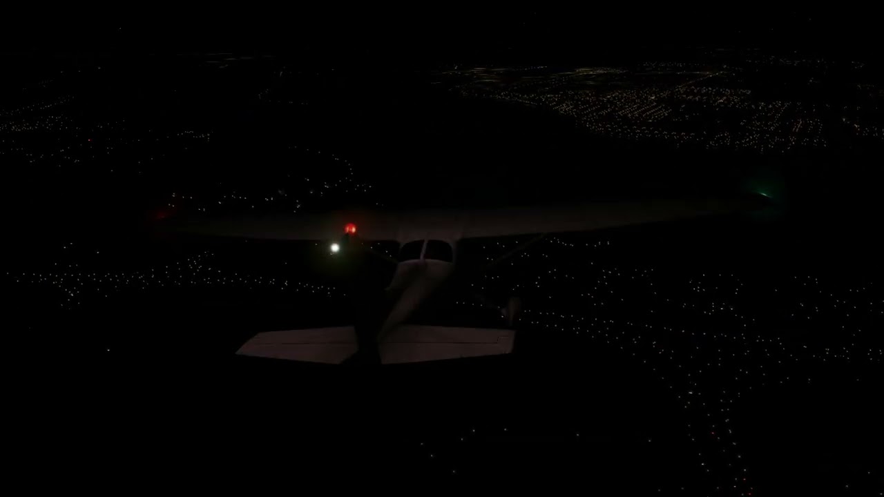 Cessna 172 Night Landing at Carp Airport – Ottawa Departure (X-Plane 11)