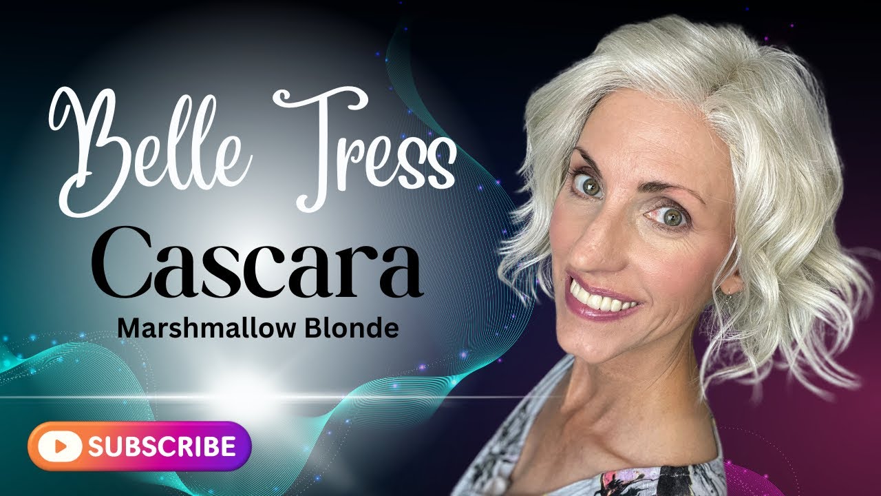Belle Tress CASCARA Marshmallow Blonde Wig & Color Review!