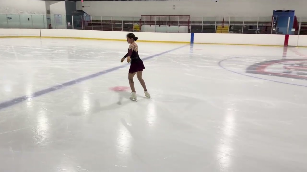 Sophia Chirino Pre-Gold Skating Skills