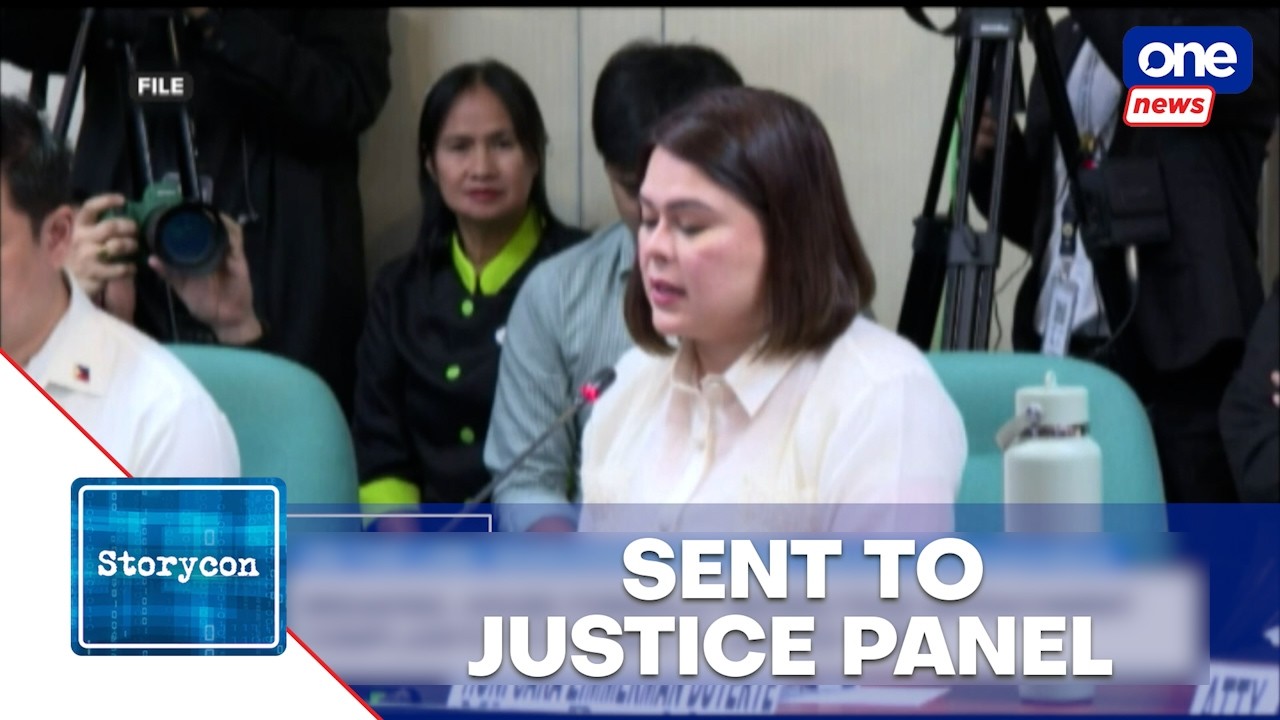 House refers 4 impeachment complaints vs VP Sara to justice panel | Storycon