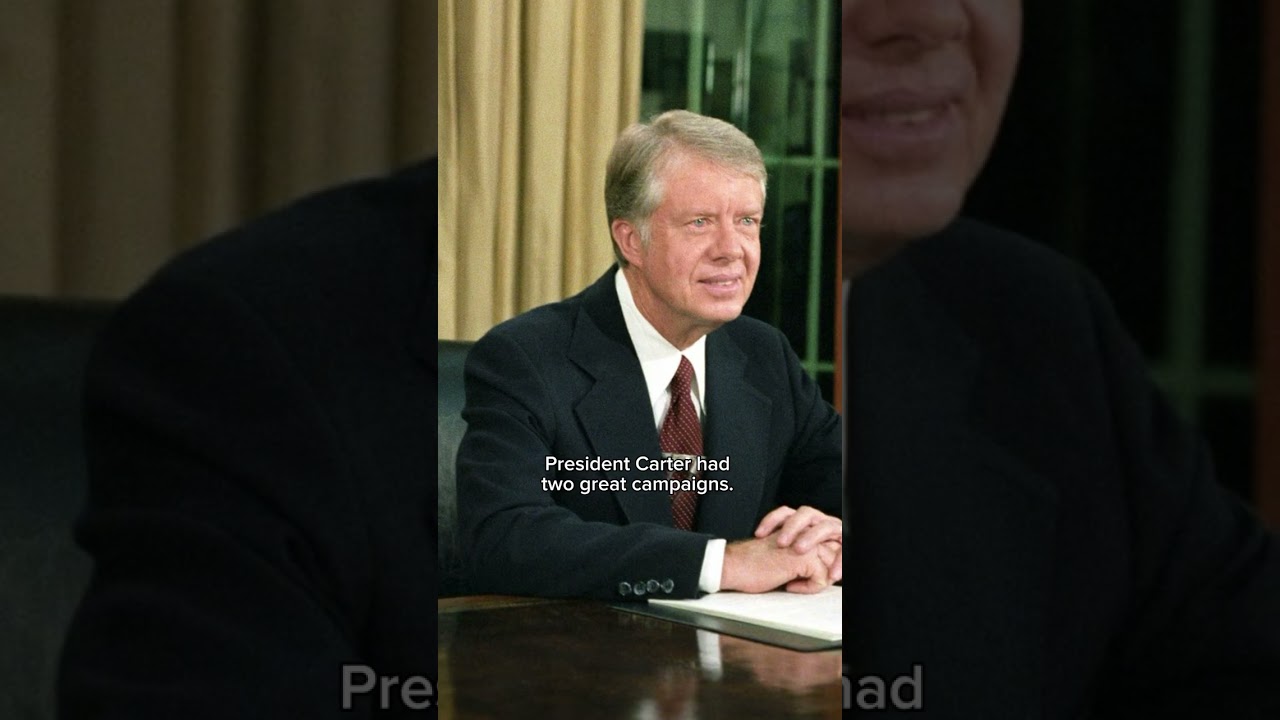 President Jimmy Carter promoted peace and human rights 🕊️ #shorts #jimmycarter