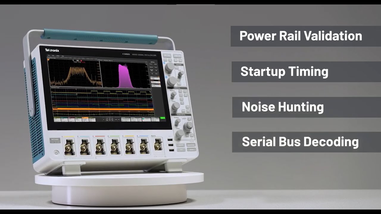 4 Series B MSO - Probes, Protocols, Spectrum Analysis, Power Analysis and More