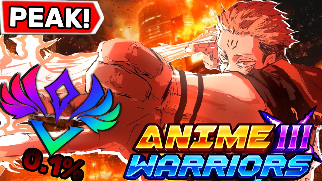 I got finally got SHINY SUKUNA in Anime Warriors 3!!