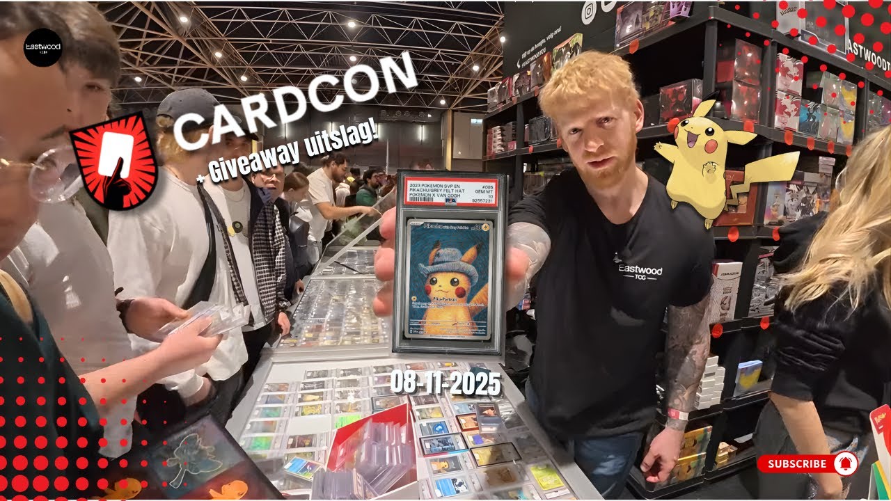 POV Vendor op CardCon 8 november 2025 | Gekke TCG deals, bekende gezichten & giveaway uitslag! #tcg
