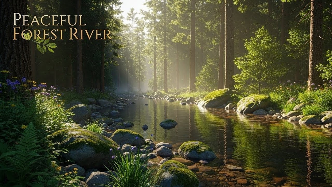 River Forest Soundscape 🌿🌊 Peaceful Nature Ambience for Deep Rest #2799