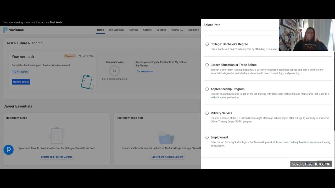 RHS - 10th Grade Naviance Lesson