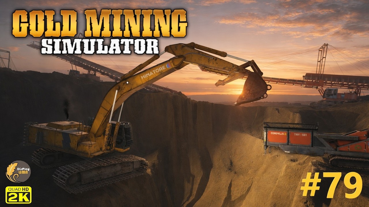 Gold Mining Simulator #79💰Mega Dziura !!!!💰Gorączka Złota