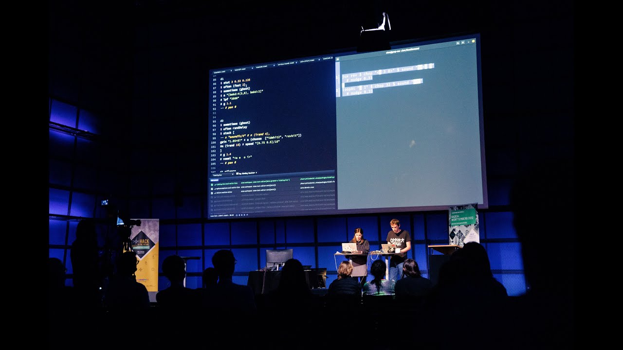 Live-Coding-Performances »Coding Culture« ZKM | Karlsruhe