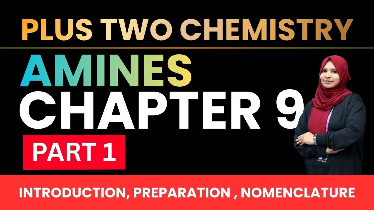Plus Two Chemistry |🧪 9. Amines |📘Introduction, ⚗️Preparation &🏷️ Nomenclature✨|Avodha Free Learning
