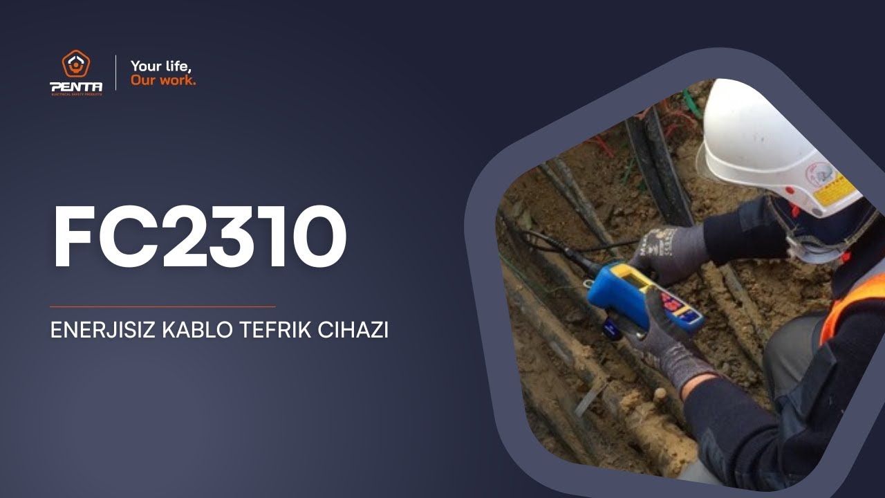 TR - FC2310 - Enerjisiz Kablo Tefrik Cihazı