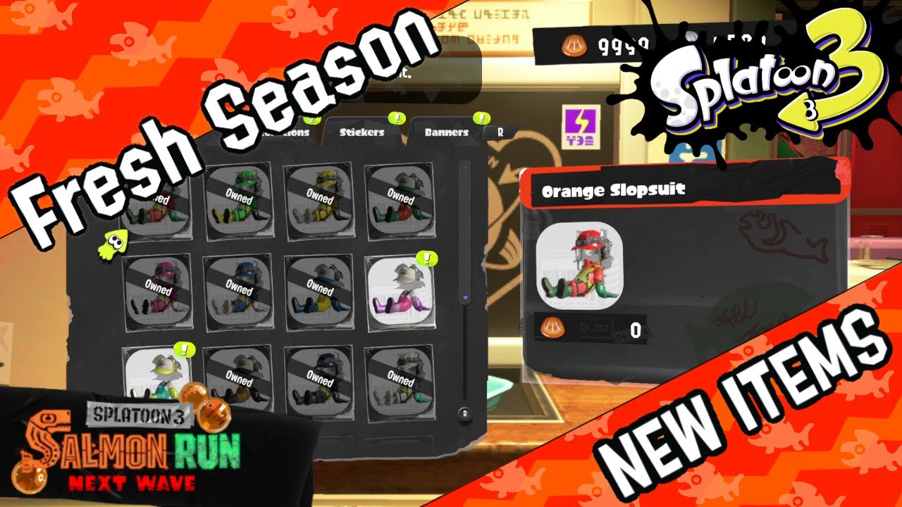Fresh Season 2024 - New Salmon Run Items