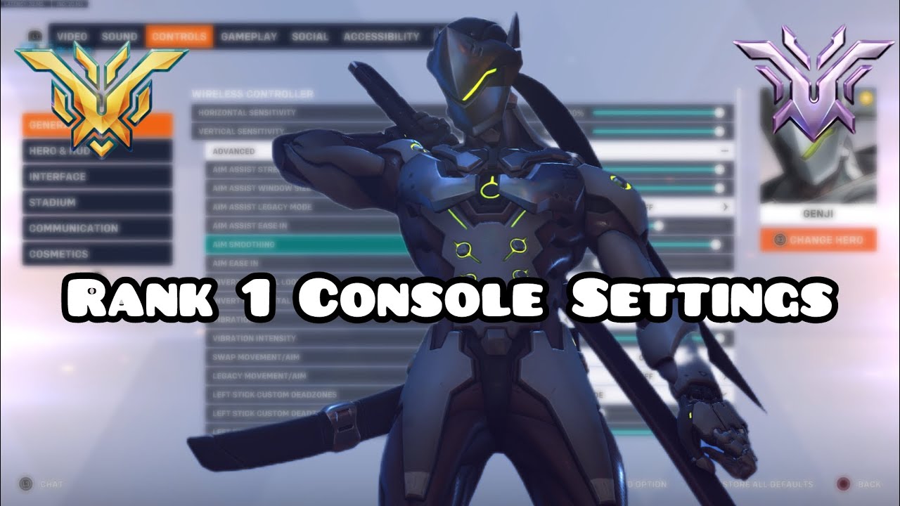 CHAMP RANK 1 GENJI SETTINGS | CONSOLE | KAIZOCHI