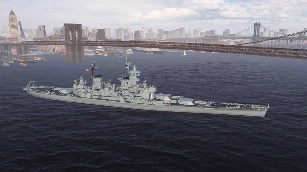 Rhode Island Legendary ⭐ 🇺🇲 battleship gameplay - World of Warships: Legends Mobile