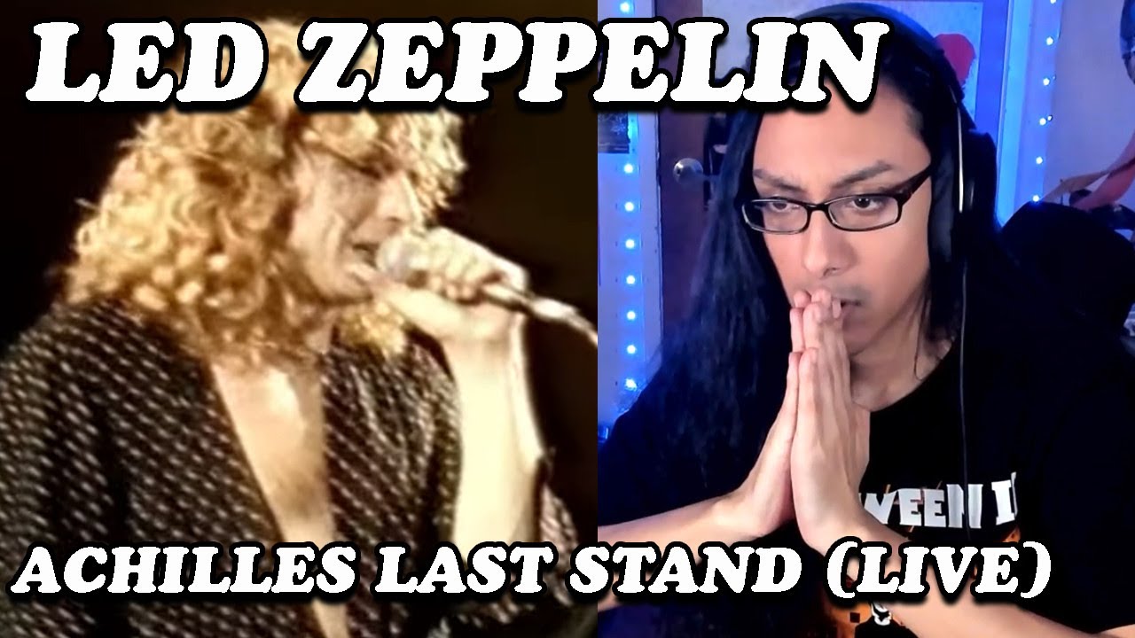 Led Zeppelin -  Achilles Last Stand (Live) Reaction