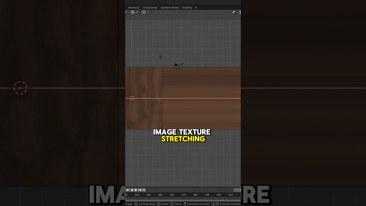 fix image texture stretching out | Blender