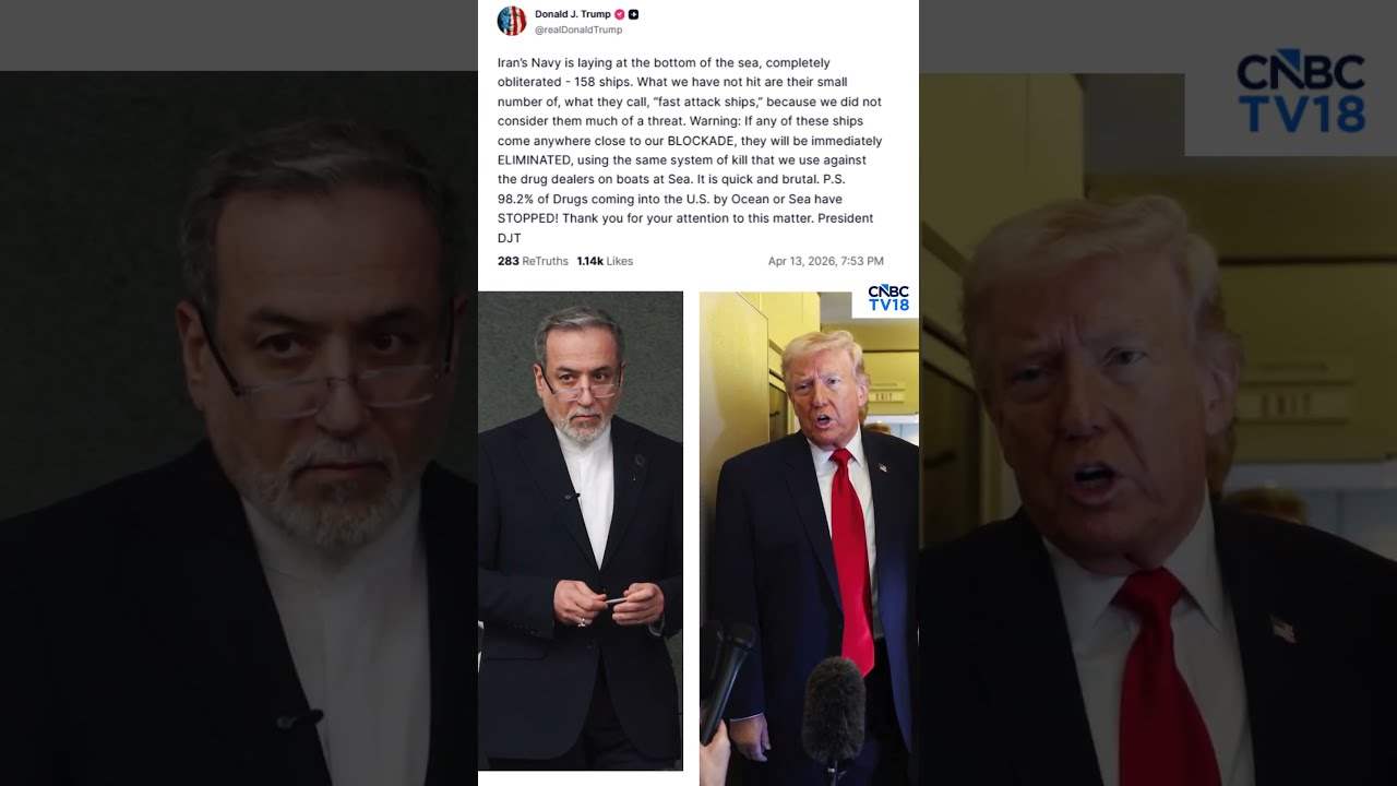 Donald Trump Issues Stark Threat As Iran Blockade Takes Effect | Strait of Hormuz Updates | N18G