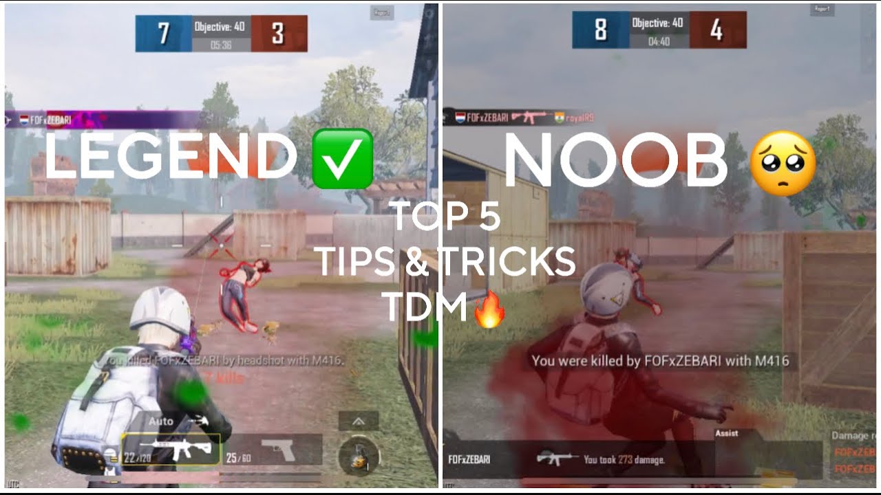 BEST TDM TIPS & TRICKS TO EVERY MATCH! (PART 2)| PUBG MOBILE SAMSUNG,A3,A5,A6,A7,J2,J5,J7,S5,S6,S7