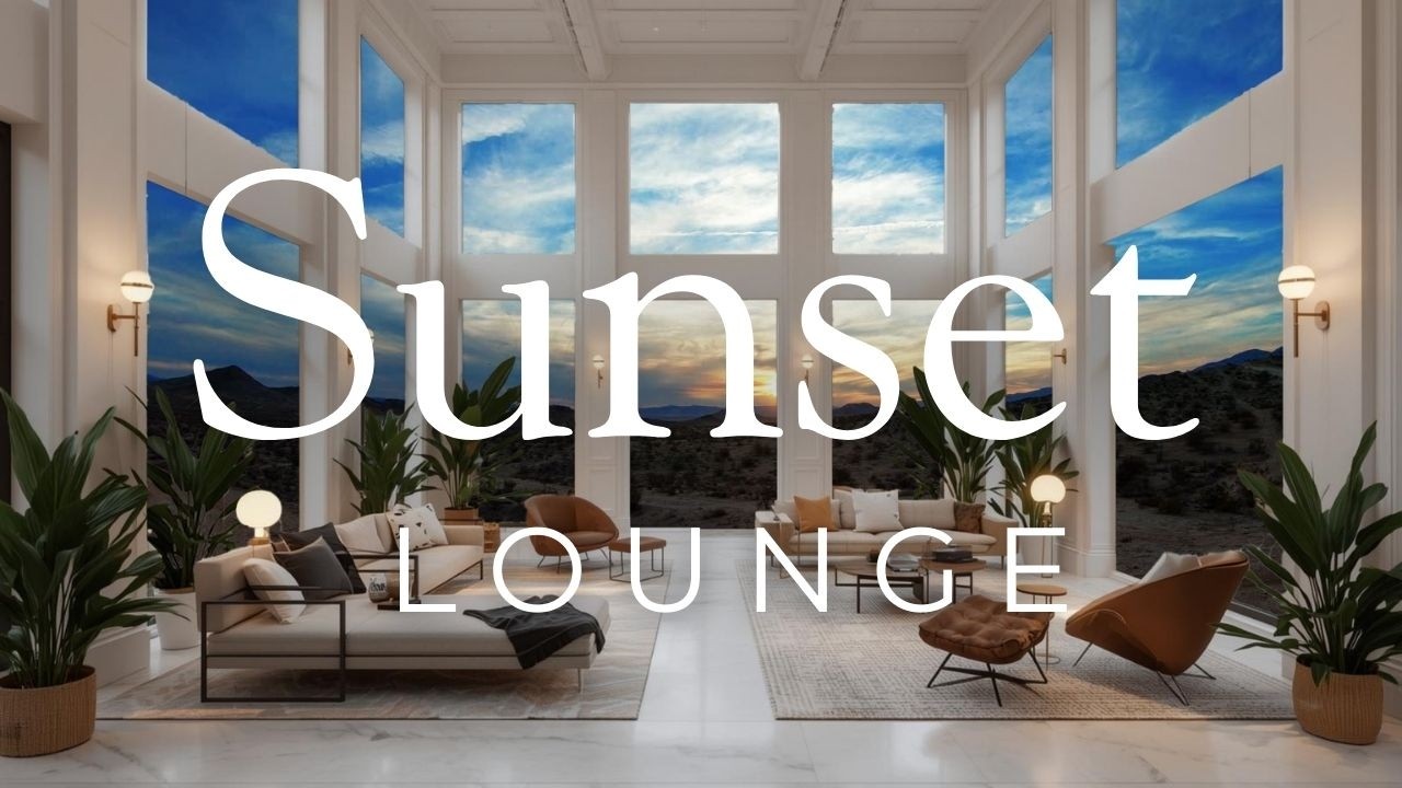 Desert Sunset Lounge | Smooth Jazz for Relaxing, Study & Calm
